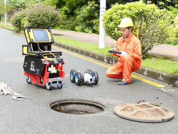 溧阳管道机器人检测
